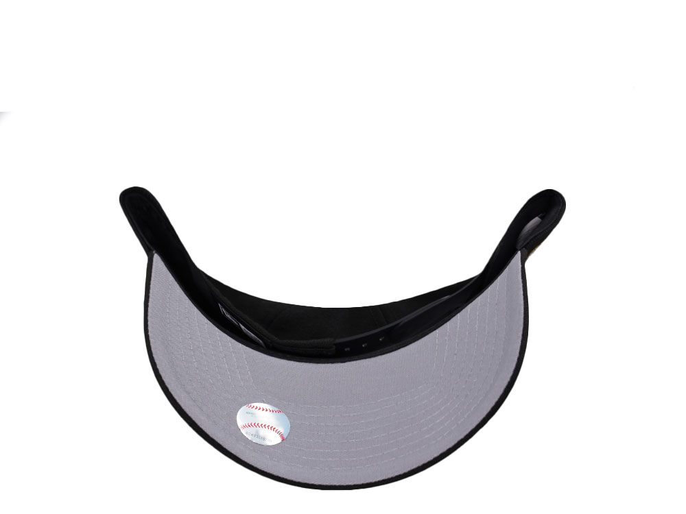 New Era Toronto Blue Jays 30th Anniversary Metallic Black Prime Edition 9Forty A Frame Snapback Gorra