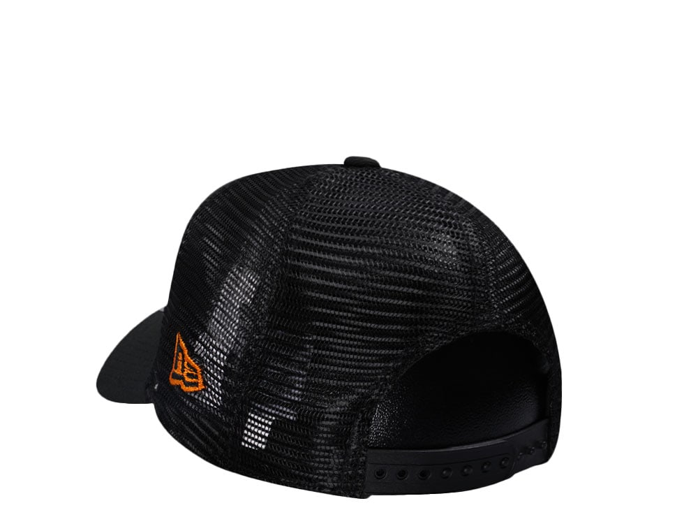 New Era Phoenix Suns Black Classic Edition Trucker 9Forty A Frame Snapback Gorra