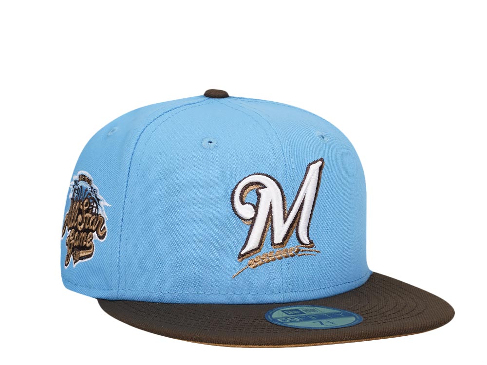 New Era Milwaukee Brewers All Star Game 2002 Bavarian Beer Pack Edition 59Fifty Fitted Gorra