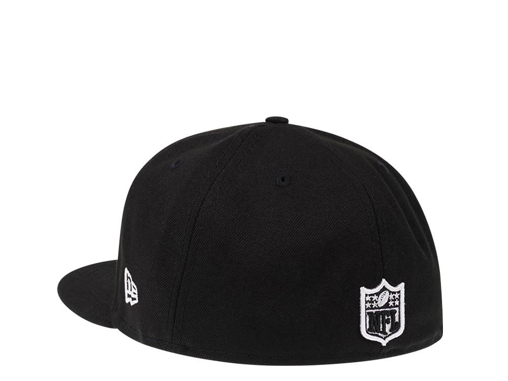New Era Los Angeles Chargers Black Classic Edition 59Fifty Fitted Gorra