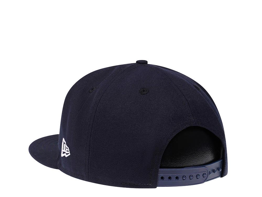 New Era Cleveland Guardians Navy Classic Edition 9Fifty Snapback Gorra
