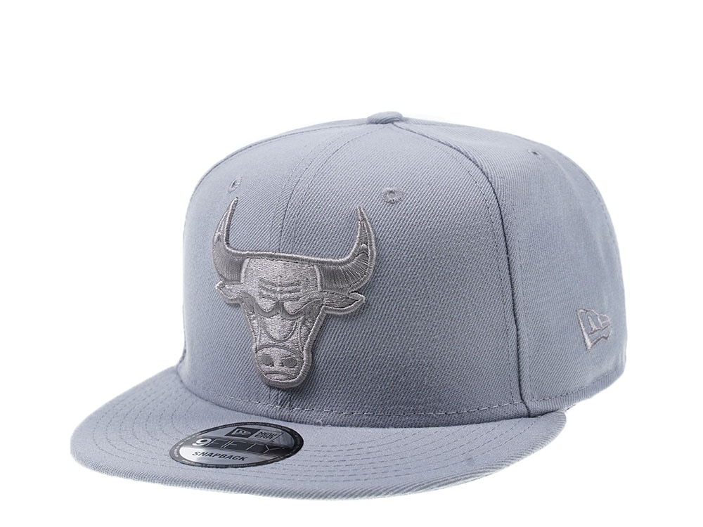 New Era Chicago Bulls All About Grey Edition 9Fifty Snapback Gorra