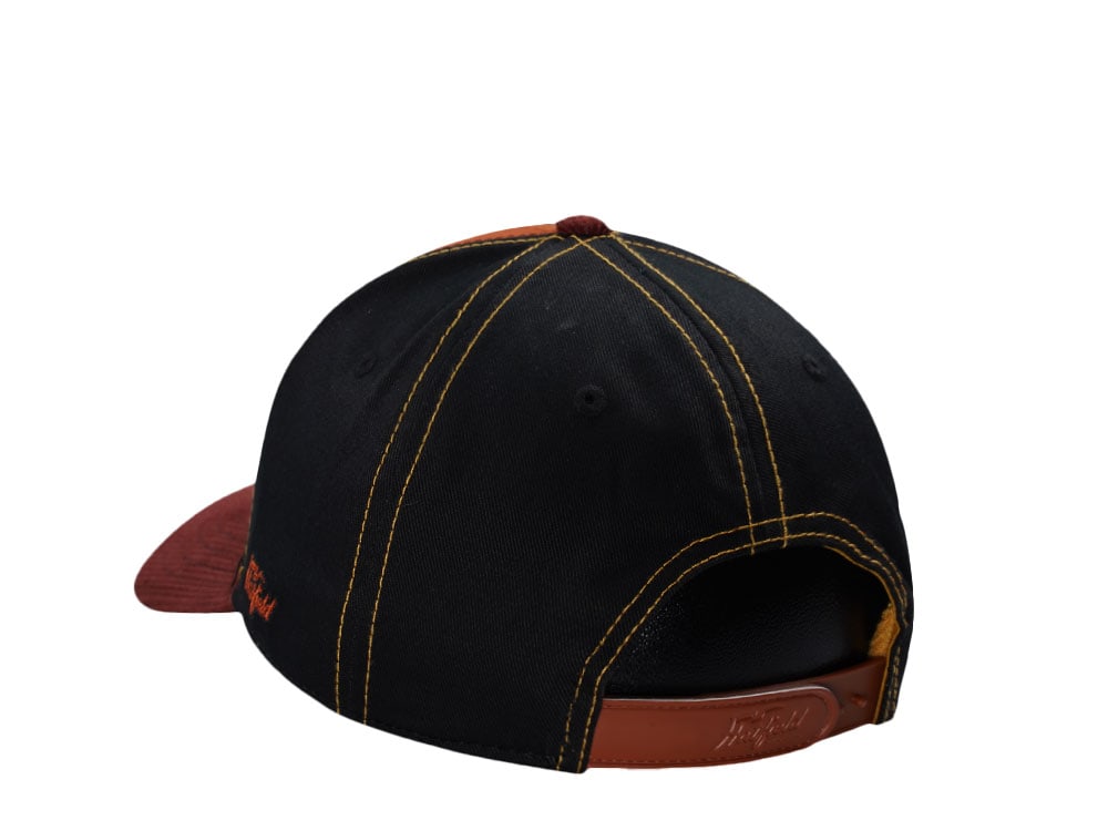 Hatfield Outlaw 1928 Orange Black Snapback Gorra