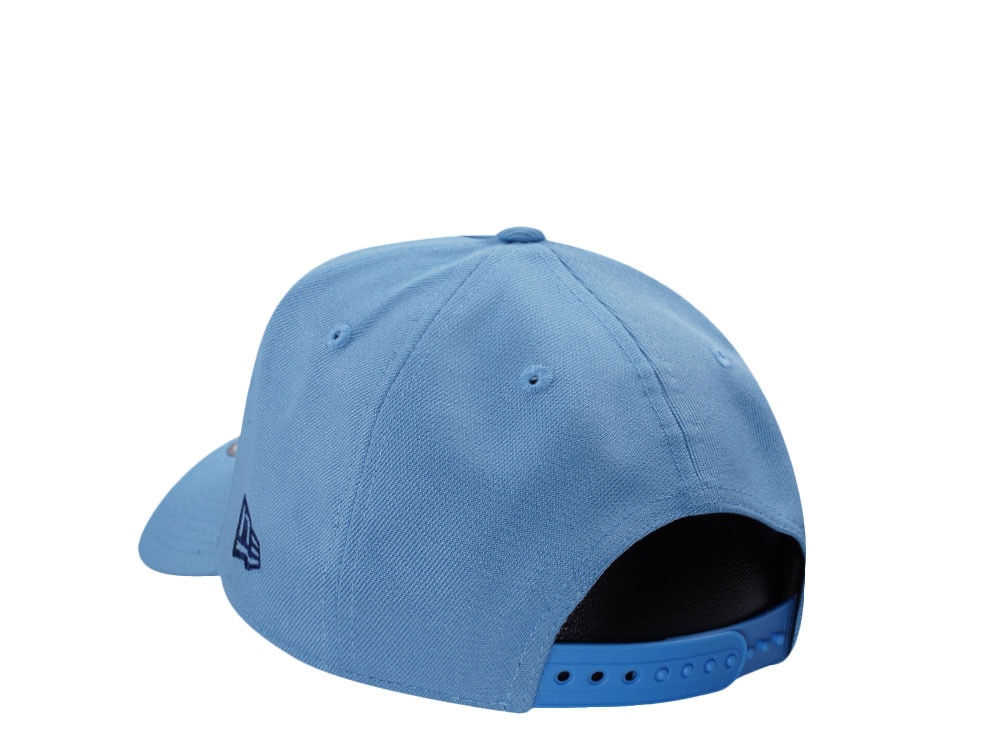 New Era Pittsburgh Penguins 25th Anniversary Sky Blue Prime Edition 9Forty A Frame Snapback Gorra