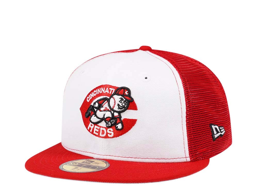 New Era Cincinnati Reds Trucker Edition 59Fifty Trucker Fitted Gorra
