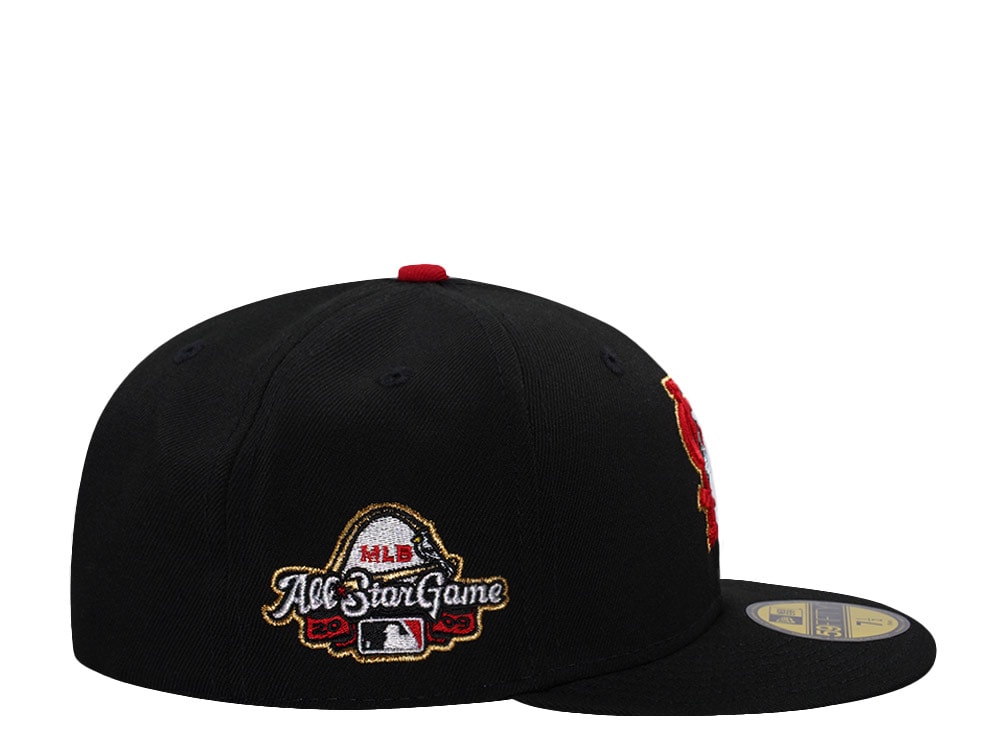 New Era St. Louis Cardinals All Star Game 2009 Black Prime Edition 59Fifty Fitted Gorra