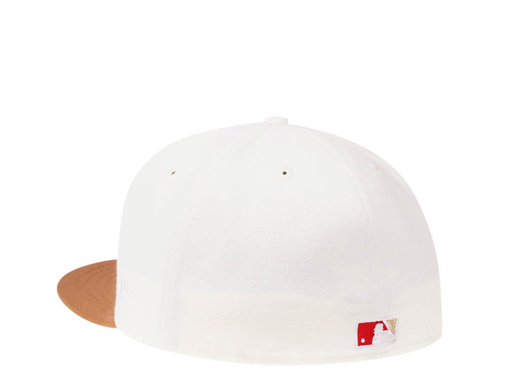 New Era Milwaukee Brewers All Star Game 2002 Creame Dome Edition 59Fifty Fitted Gorra