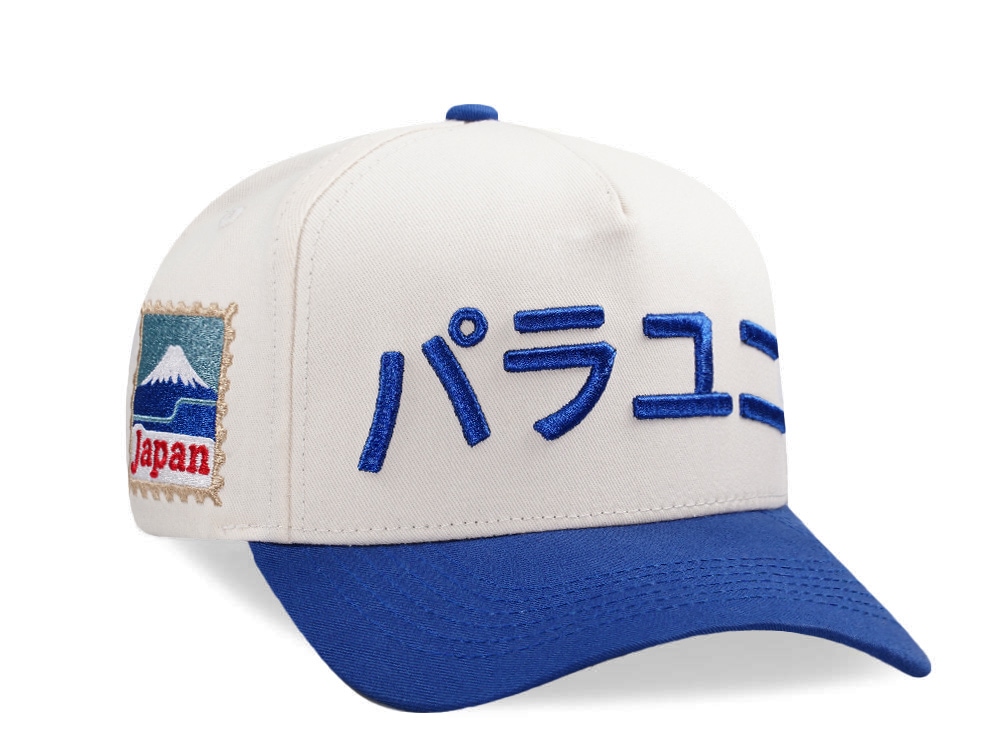 Parallel Union Japan Stamp Kanji Script Chrome Two Tone Edition Snapback Gorra