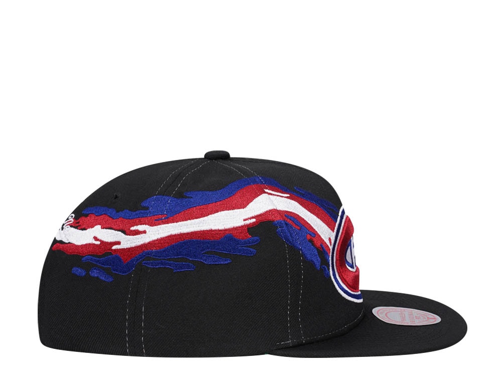 Mitchell & Ness Montreal Canadiens Vintage Paintbrush Snapback Gorra