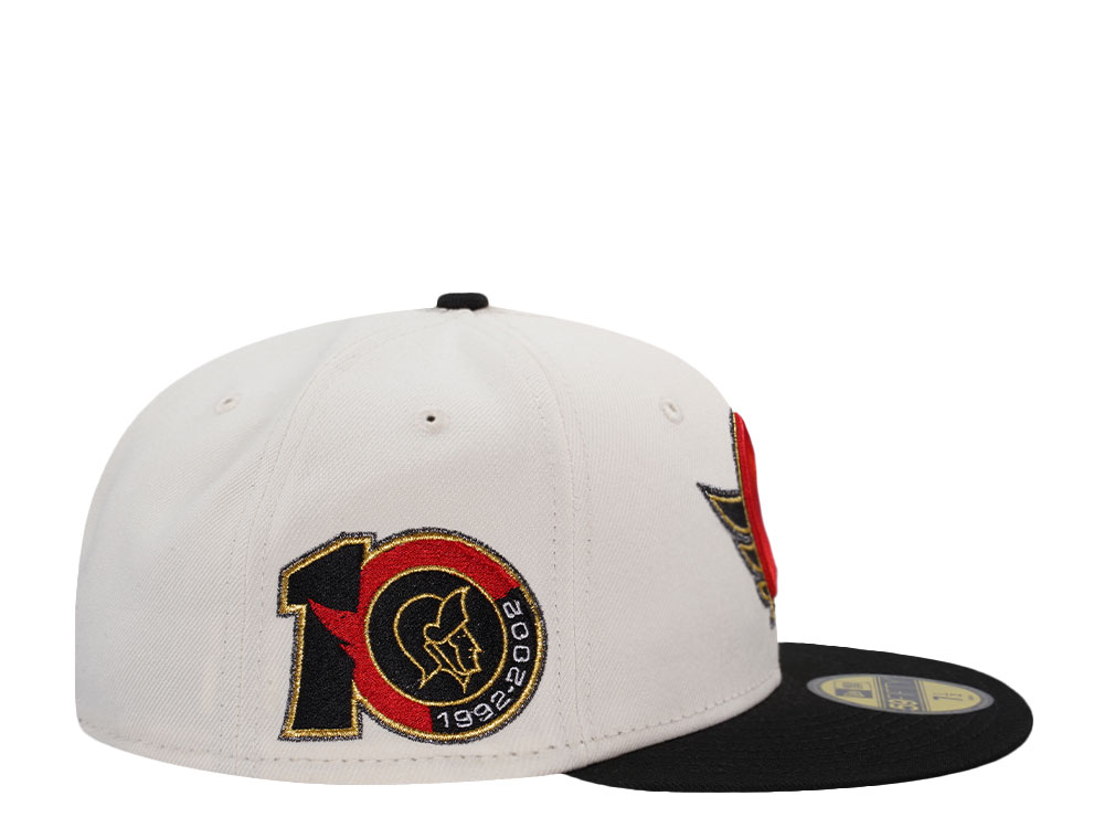 New Era Ottawa Senators 10th Anniversary Chrome Two Tone Edition 59Fifty Fitted Gorra