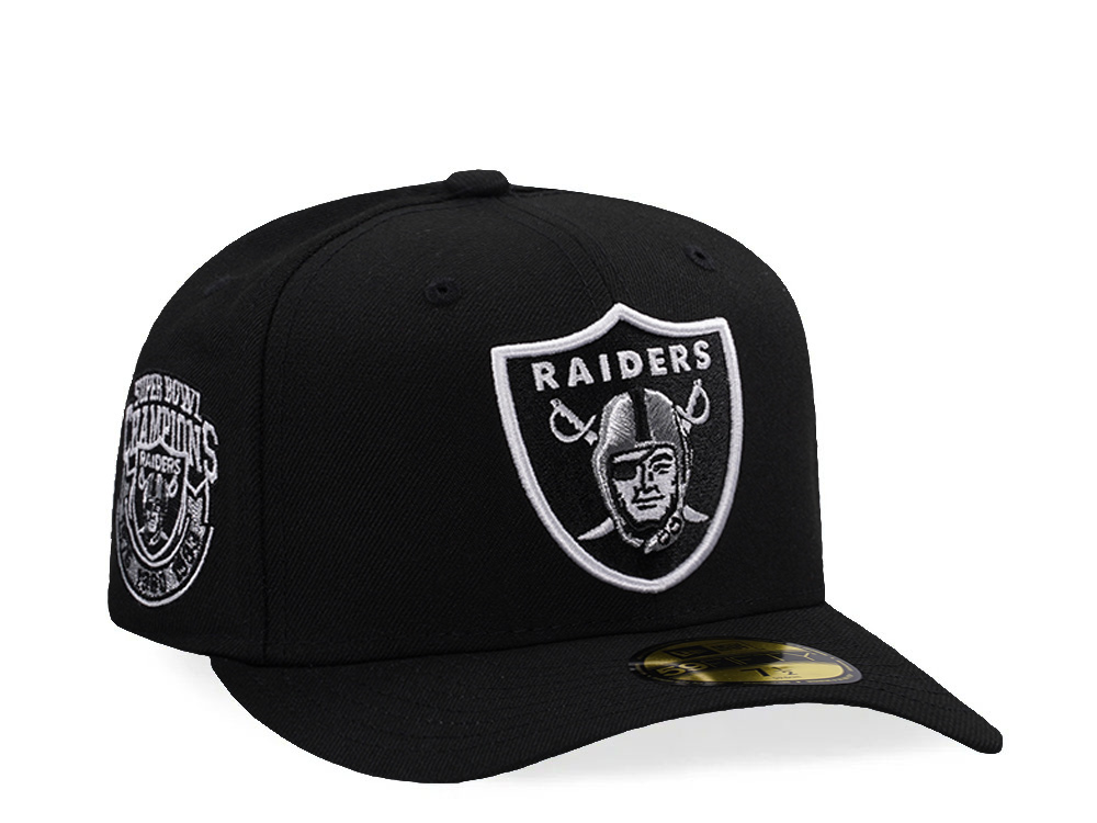 New Era Las Vegas Raiders Champions Black Prime Edition 59Fifty Pre Curved Fitted Gorra