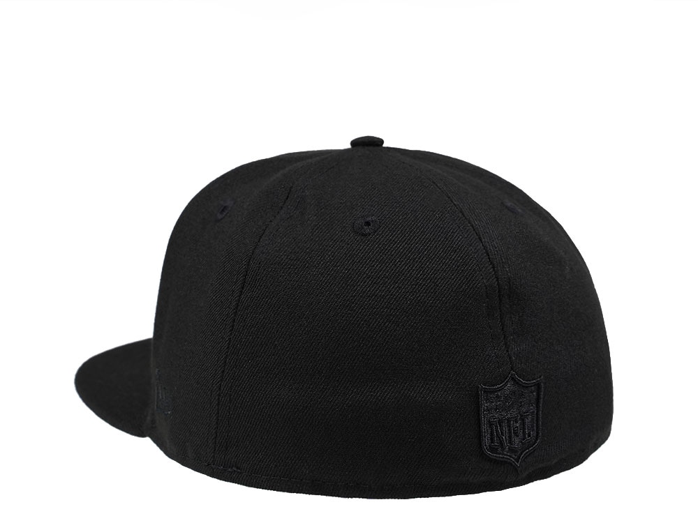 New Era Kansas City Chiefs Black on Black Edition 59Fifty Fitted Gorra