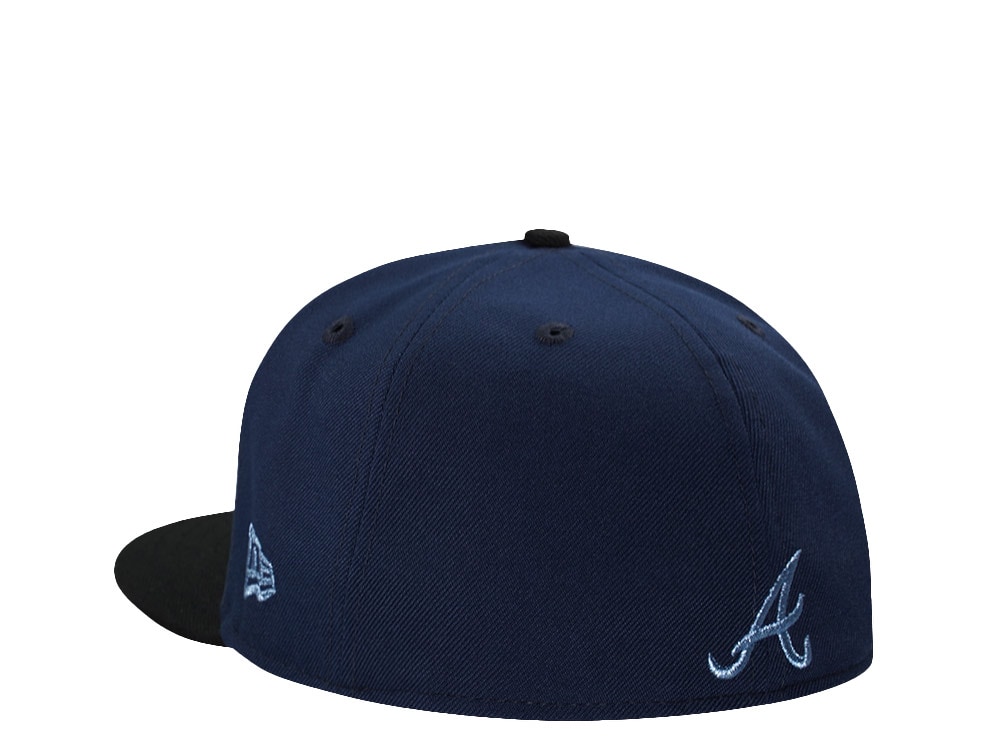 New Era Atlanta Braves World Series 1995 Navy Flame Two Tone Edition 59Fifty Fitted Gorra
