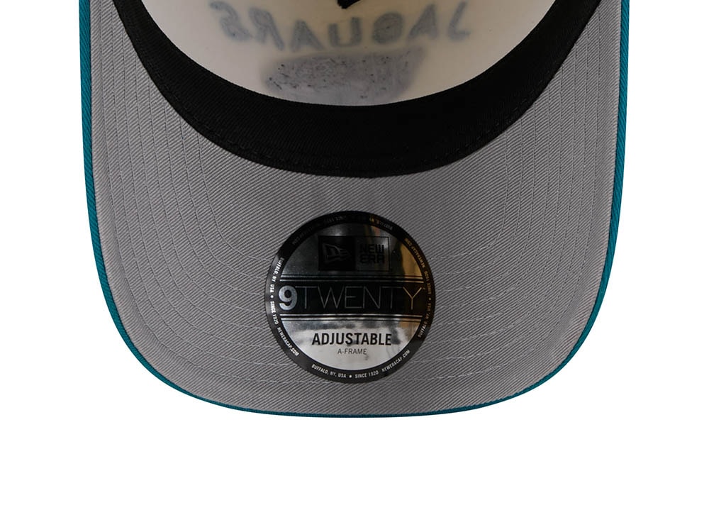 New Era Jacksonville Jaguars 2025 Draft Edition 9Twenty A Frame Strapback Gorra