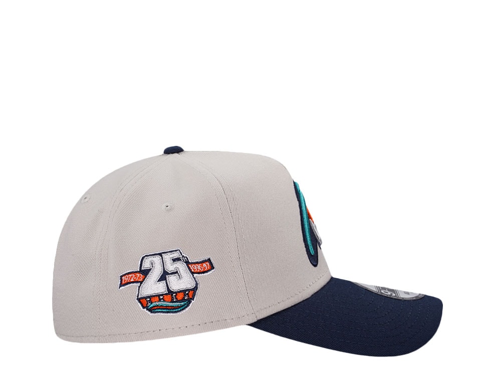 New Era New York Islanders 25th Anniversary Stone Two Tone Edition 9Forty A Frame Snapback Gorra