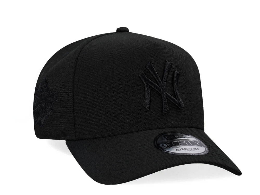 New Era New York Yankees World Series 1989 All Black Edition 9Forty A Frame Snapback Gorra