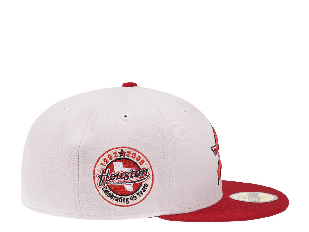 New Era Houston Astros 45th Anniversary Stone Two Tone Classic Edition 59Fifty Fitted Gorra