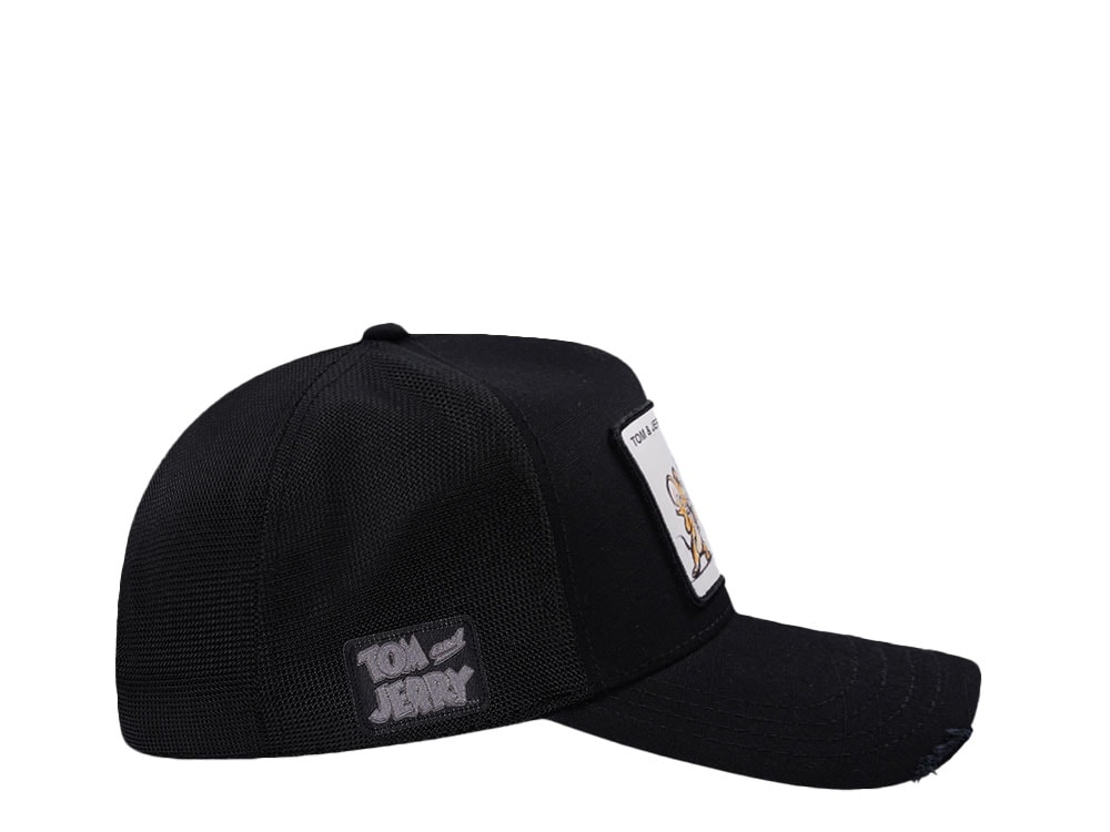 Capslab Tom & Jerry Black Trucker Snapback Gorra
