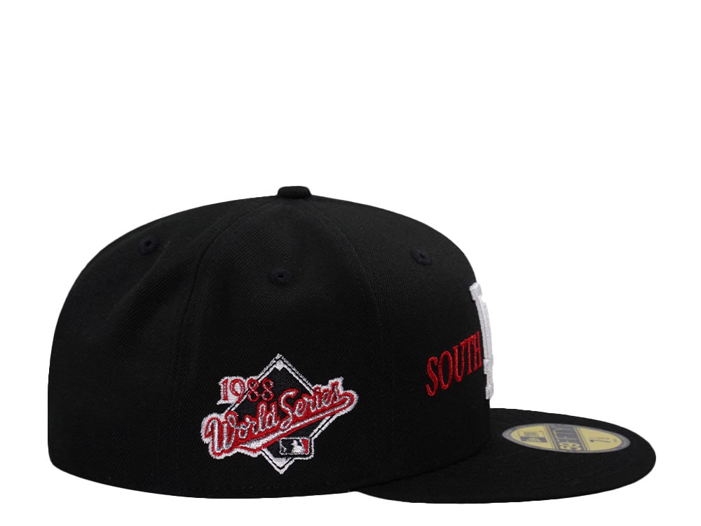 New Era Los Angeles Dodgers World Series 1988 Black Edition 59Fifty Fitted Gorra