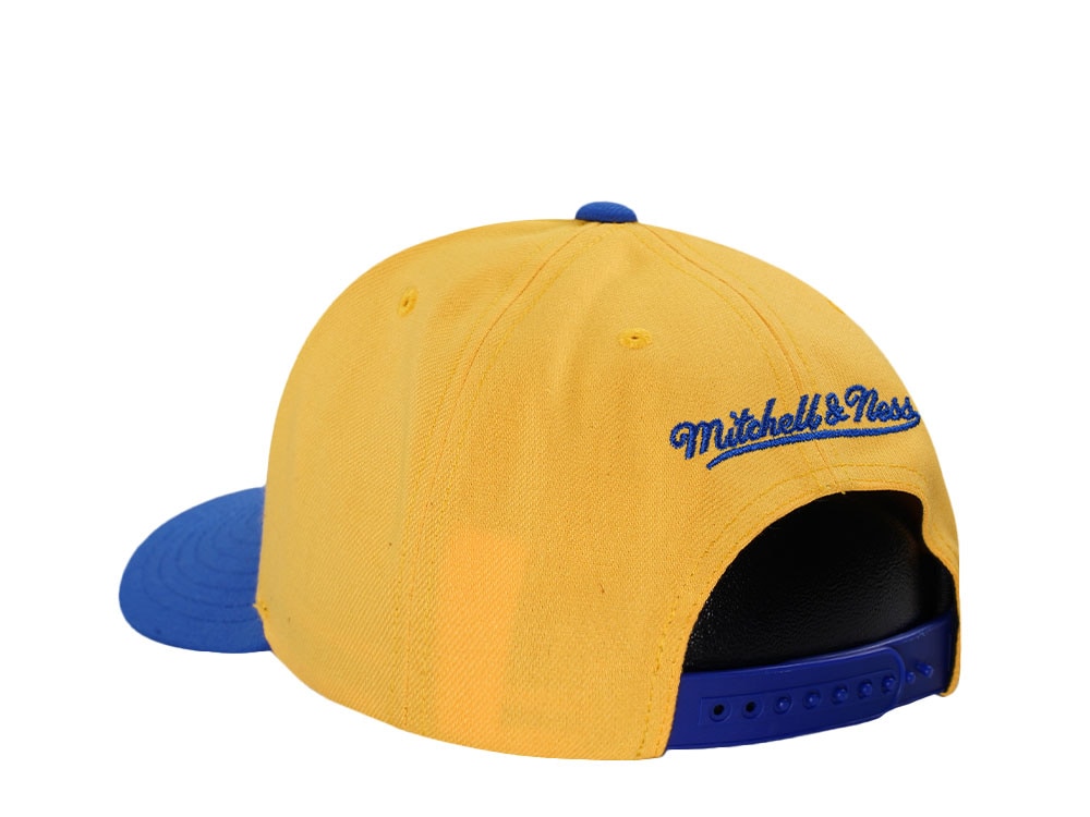 Mitchell & Ness St. Louis Blues Pro Crown Fit Vintage Yellow Snapback Gorra
