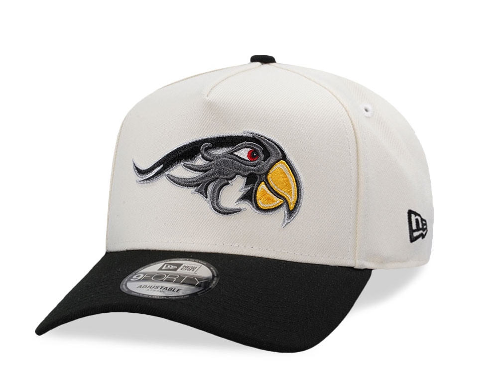 New Era Puebla Pericos Chrome Two Tone Edition 9Forty A Frame Snapback Gorra