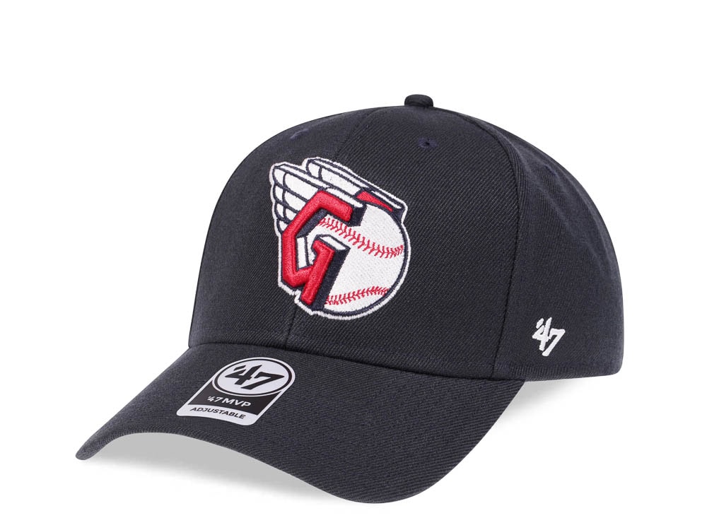 47Brand Cleveland Guardians Classic Navy Strapback Gorra