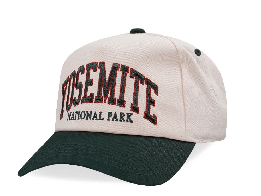 American Needle Yosemite National Park Roscoe Ivory Snapback Gorra