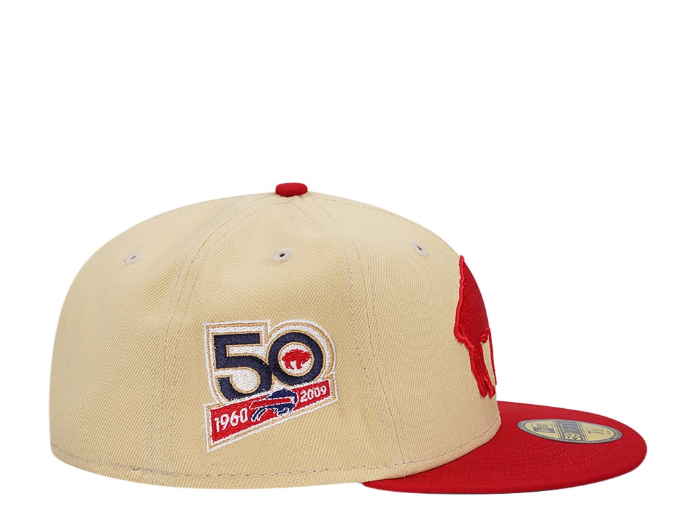 New Era Buffalo Bills 50th Anniversary Two Tone Throwback Edition 59Fifty Fitted Gorra