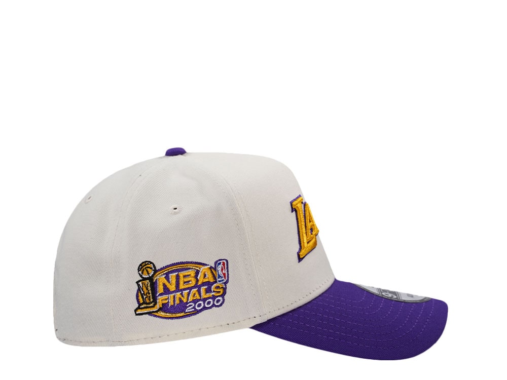 New Era Los Angeles Lakers NBA Finals 2000 Two Tone Edition 9Forty A Frame Snapback Gorra