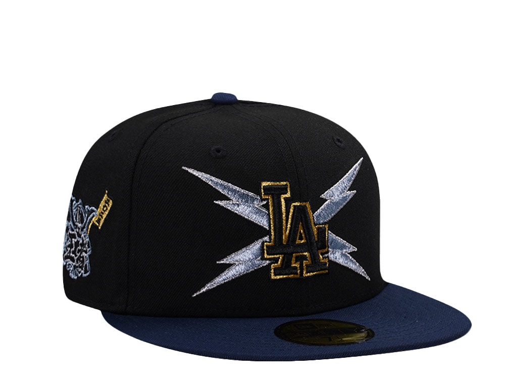 New Era Los Angeles Dodgers Black Two Tone Edition 59Fifty Fitted Gorra