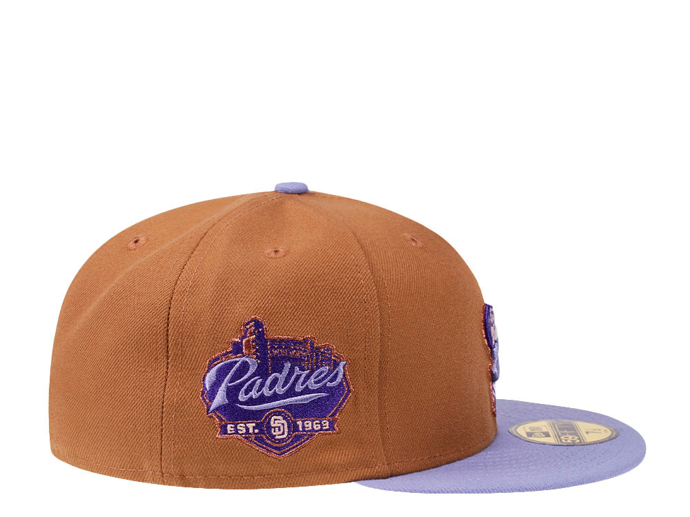 New Era San Diego Padres Uniform Patch Copper Prime Two Tone Edition 59Fifty Fitted Gorra