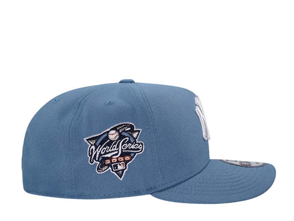 New Era New York Yankees World Series 2000 Indigo Edition 9Fifty A Frame Snapback Gorra