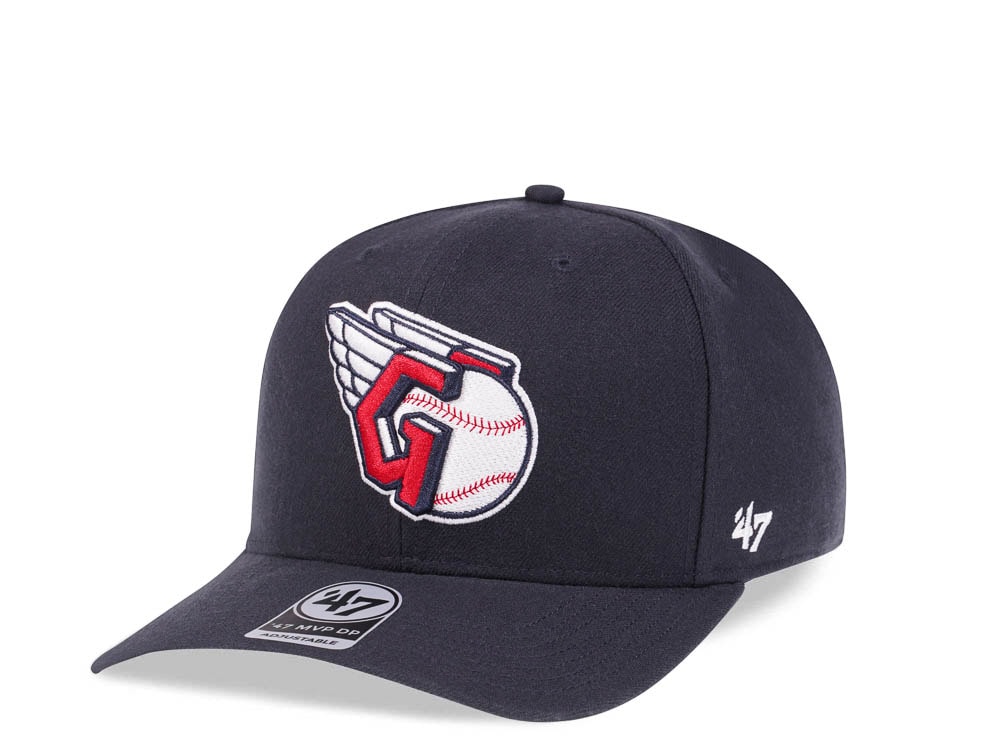 47Brand Cleveland Guardians Classic DP Cold Zone Navy Snapback Gorra