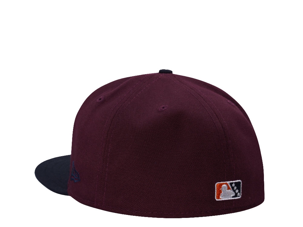 New Era Daytona Tortugas Maroon Two Tone Edition 59Fifty Fitted Gorra
