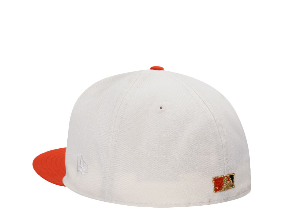 New Era Baltimore Orioles 50th Anniversary Chrome Two Tone Edition 59Fifty Fitted Gorra