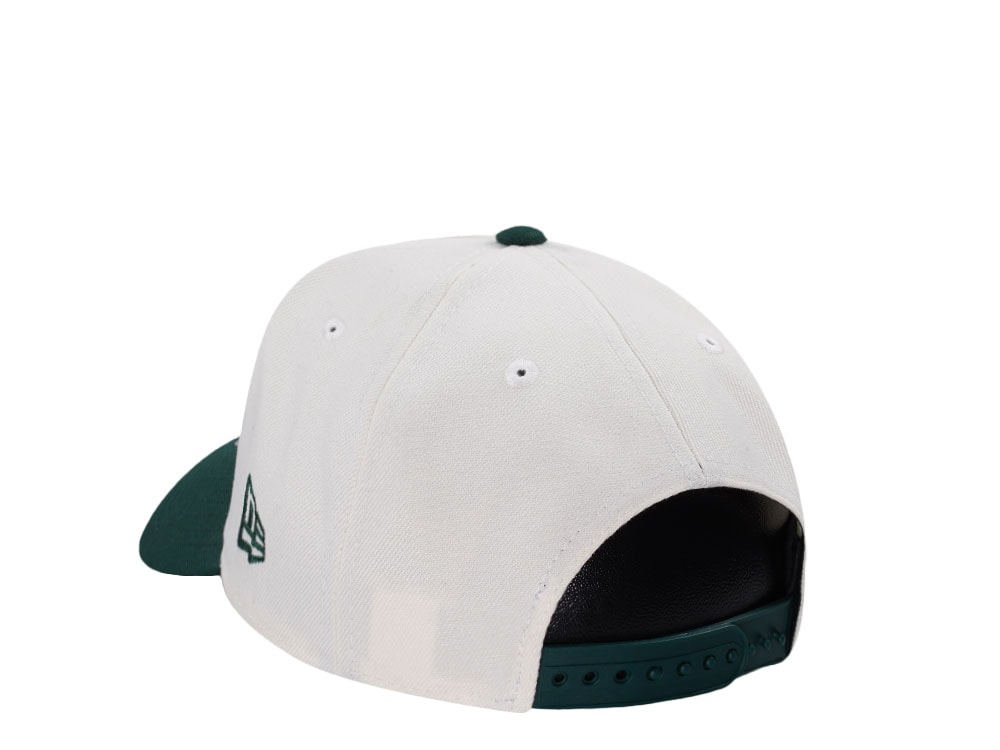New Era Los Angeles Dodgers 40th Anniversary Chrome Green Two Tone Edition 9Forty A Frame Snapback Gorra