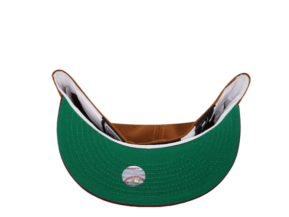 New Era Philadelphia Phillies World Series Champions 2008 Bourbon Prime Two Tone Edition 59Fifty Fitted Gorra