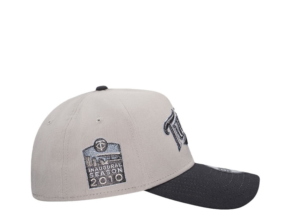 New Era Minnesota Twins Inaugural Season 2010 Metallic Two Tone Edition 9Forty A Frame Snapback Gorra