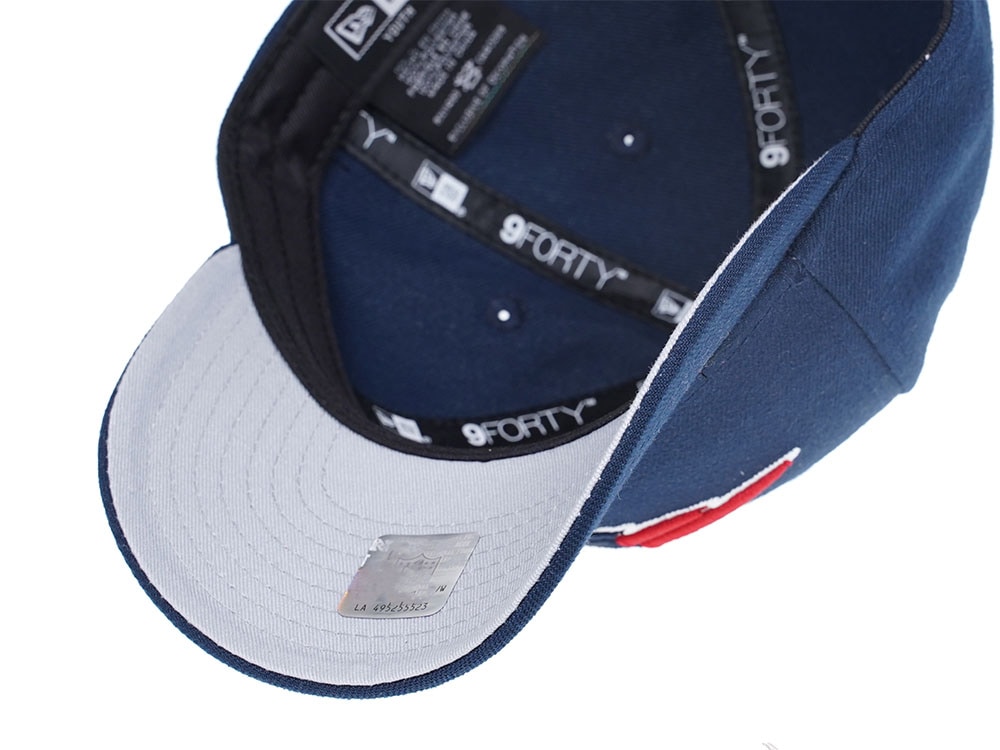 New Era New England Patriots Navy Kids 9Forty Strapback Gorra