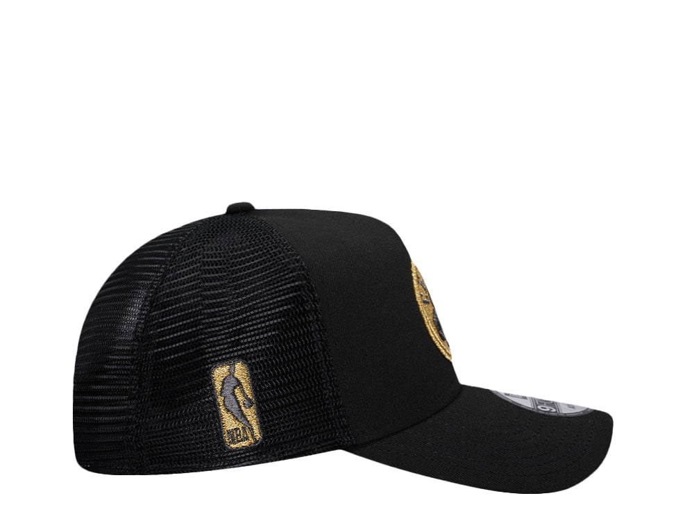 New Era Boston Celtics Black Gold Classic Trucker Edition A Frame 9Forty Gorra