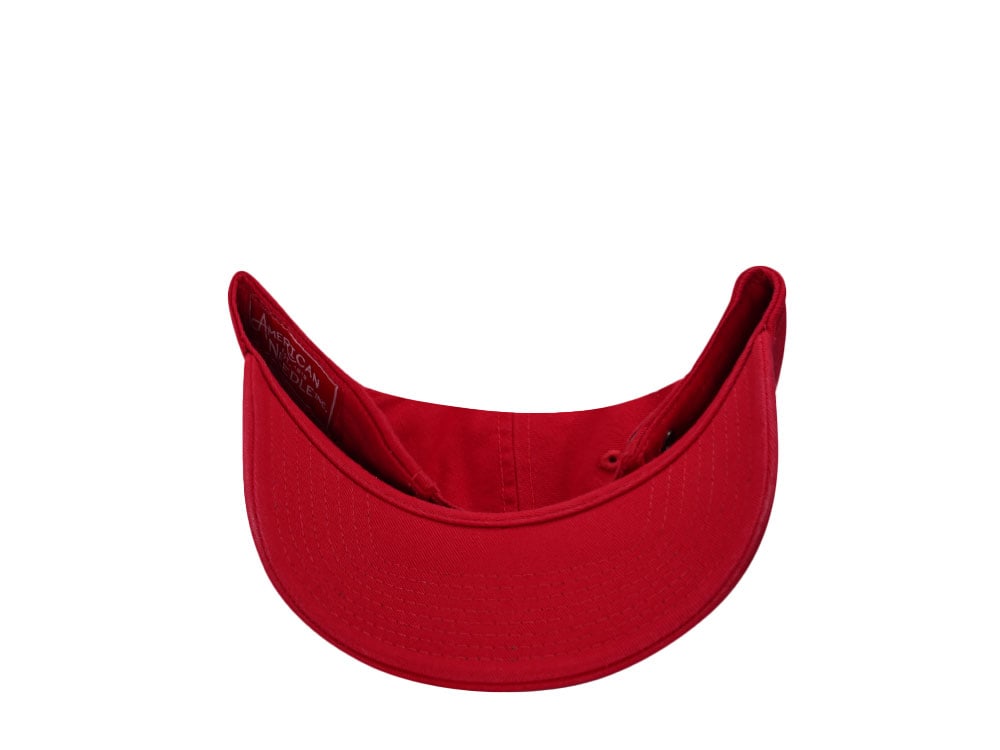 American Needle Hiroshima Carp Ballpark Red Strapback Gorra