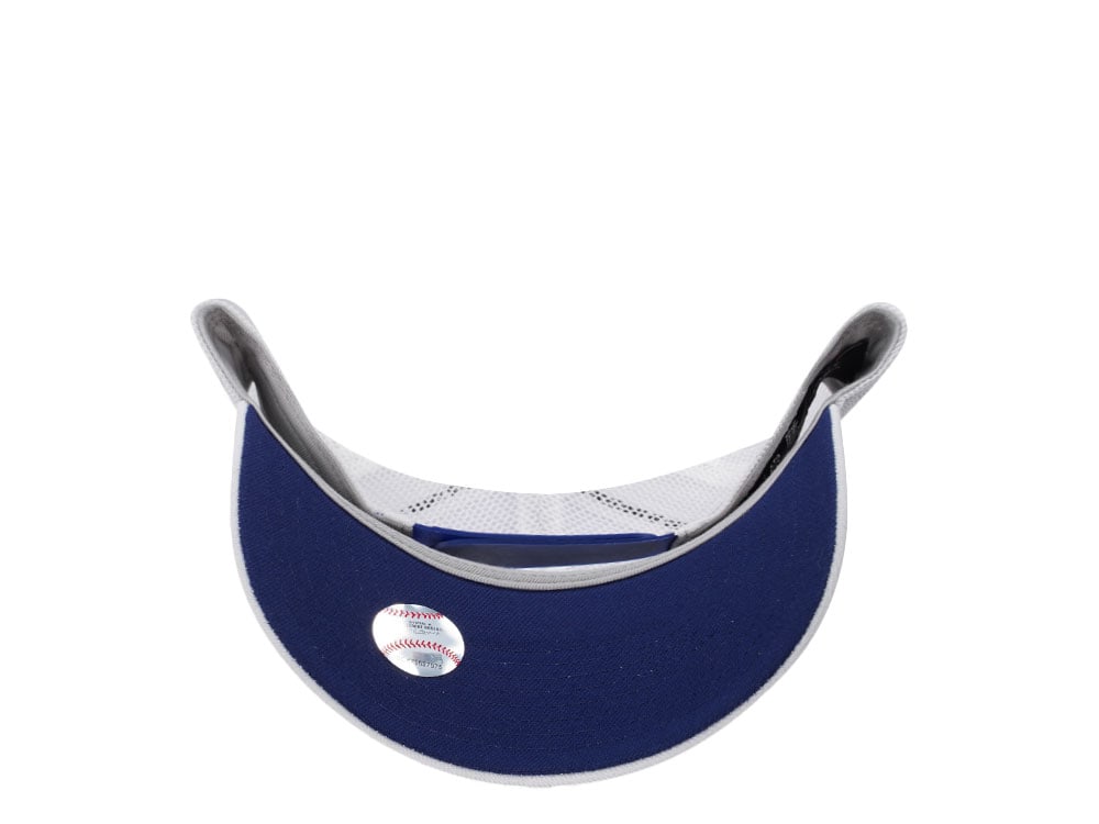 Nike Los Angeles Dodgers Primetime Dri-Fit Rise White Edition Trucker Snapback Gorra
