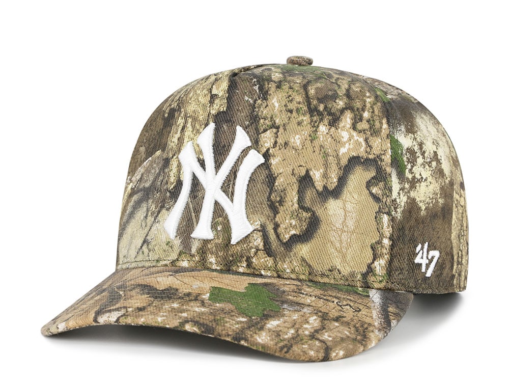 47 Brand New York Yankees Realtree Edition Hitch Snapback Gorra