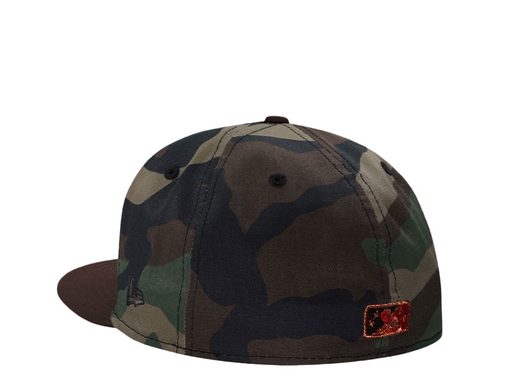 New Era Toledo Mud Hens Camo Copper Two Tone Edition 59Fifty Fitted Gorra