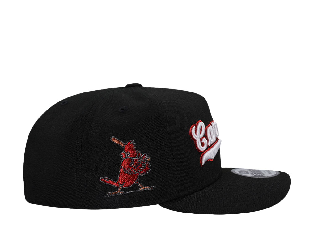 New Era St. Louis Cardinals Black 9Fifty A Frame Snapback Gorra