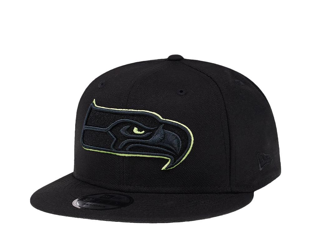 New Era Seattle Seahawks Green Action 9Fifty Snapback Gorra