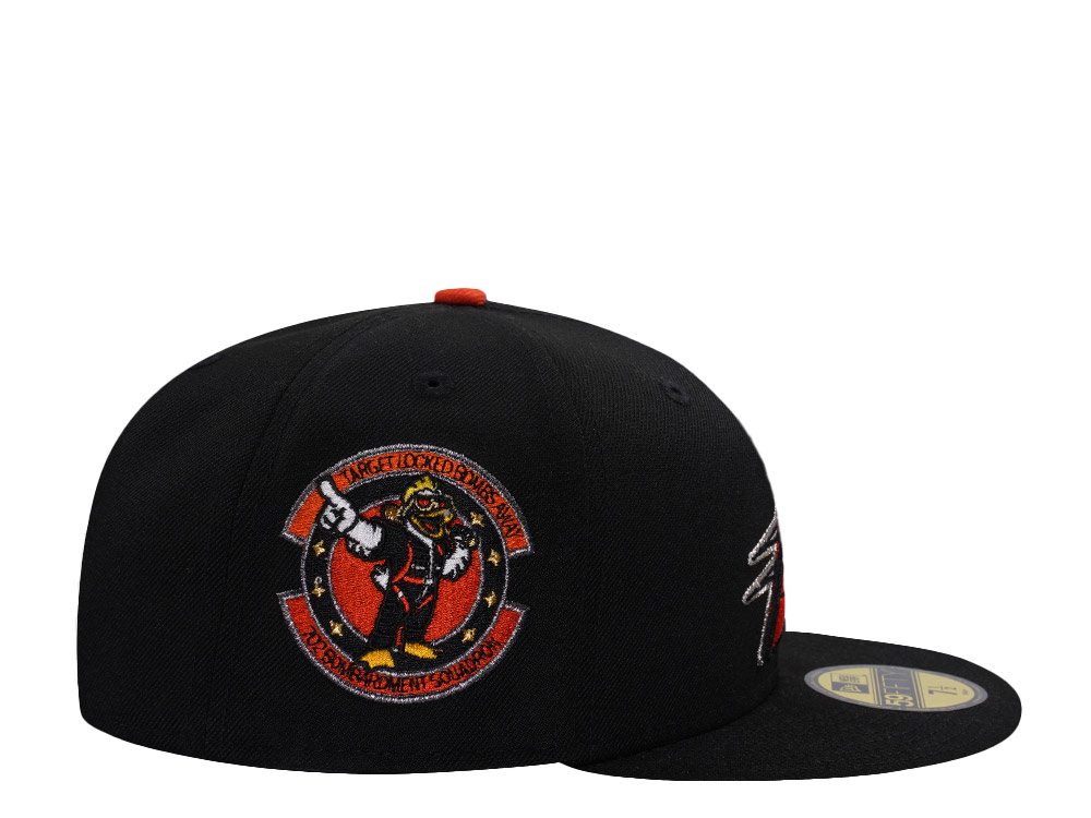 New Era Las Vegas Aviators Target Locked Black Prime Edition 59Fifty Fitted Gorra