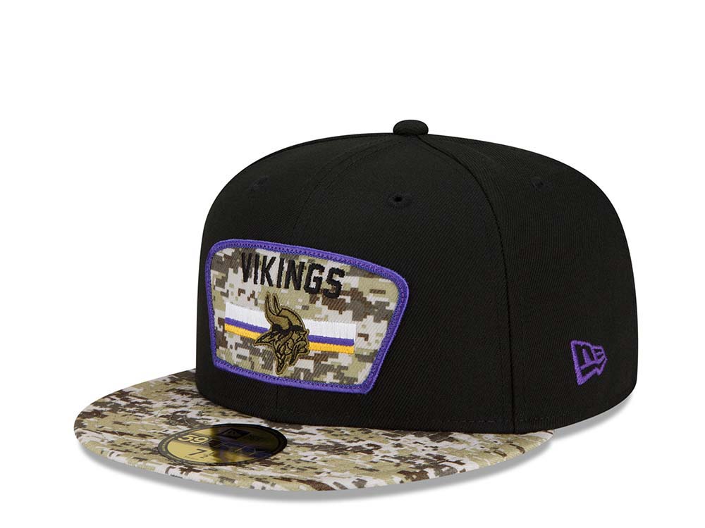 New Era Minnesota Vikings Salute to Service 21 59Fifty Fitted Gorra