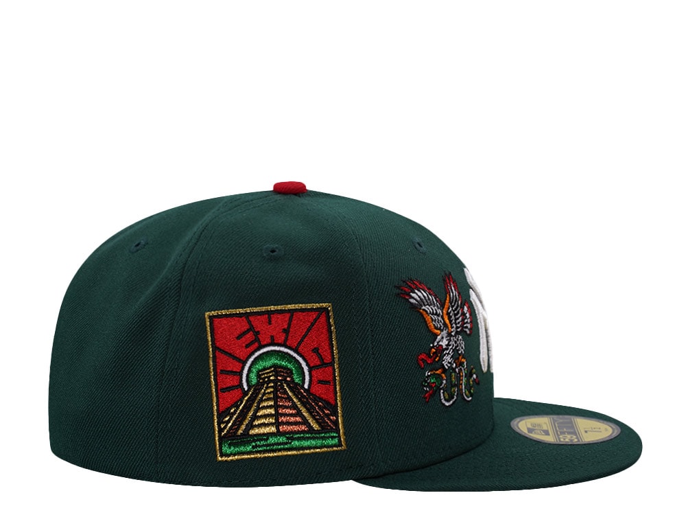 New Era New York Yankees Eagle Dark Green Prime Edition 59Fifty Fitted Gorra
