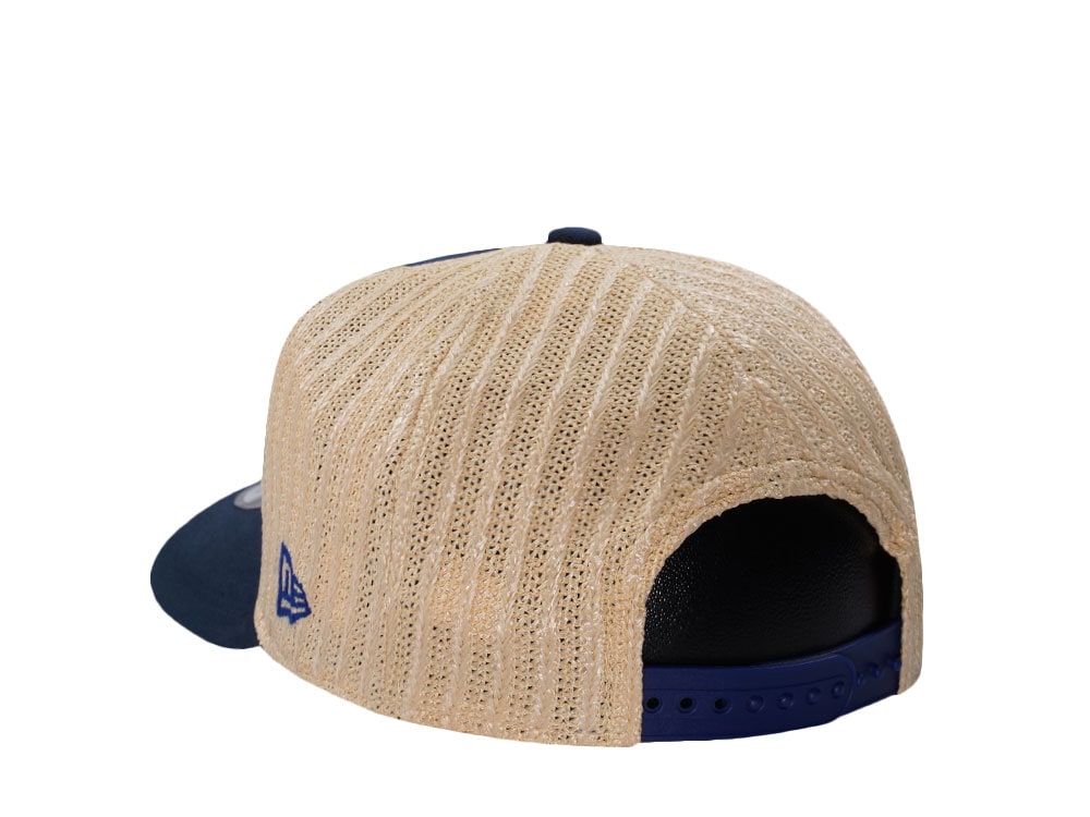 New Era Los Angeles Dodgers Grained Blue Edition 9Fifty Trucker A Frame Snapback Gorra